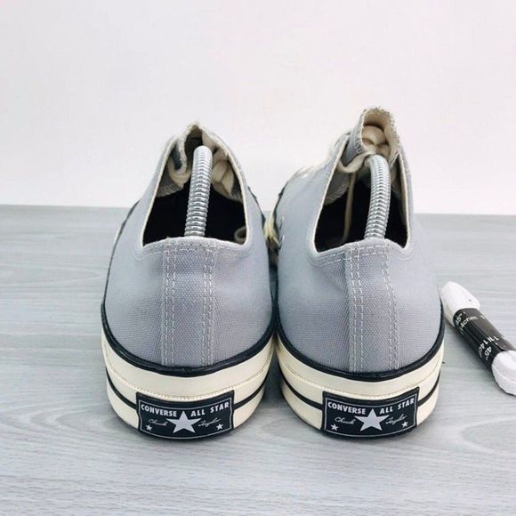 VTG Converse Chuck Taylor All Star 70 Low OX Wolf Grey Shoes 170555C Unisex - Picture 6 of 11